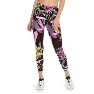 Calvin Klein Performance Pink and Black Tropical Leggings